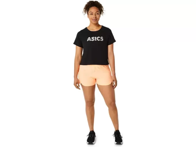 TOP CORTO DE MANGA CORTA ASICS DAISY PARA MUJER TOP CORTO DE MANGA CORTA ASICS DAISY PARA MUJER