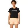 TOP CORTO DE MANGA CORTA ASICS DAISY PARA MUJER TOP CORTO DE MANGA CORTA ASICS DAISY PARA MUJER