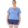 TOP CORTO DE MANGA CORTA ASICS DAISY PARA MUJER TOP CORTO DE MANGA CORTA ASICS DAISY PARA MUJER
