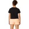 TOP CORTO DE MANGA CORTA ASICS DAISY PARA MUJER TOP CORTO DE MANGA CORTA ASICS DAISY PARA MUJER