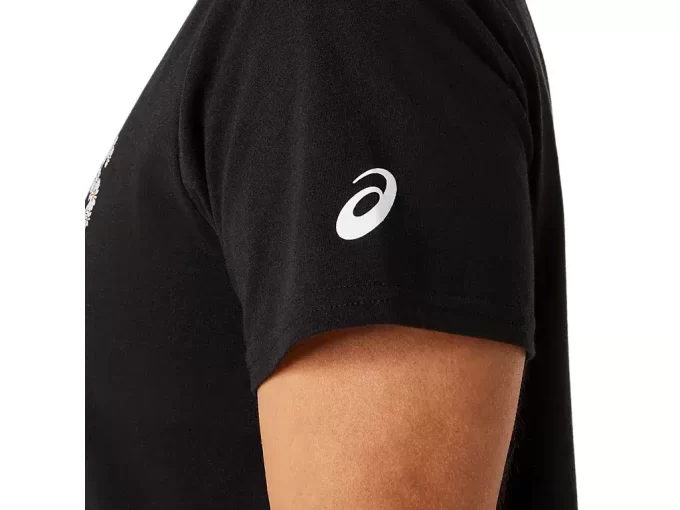 TOP CORTO DE MANGA CORTA ASICS DAISY PARA MUJER TOP CORTO DE MANGA CORTA ASICS DAISY PARA MUJER