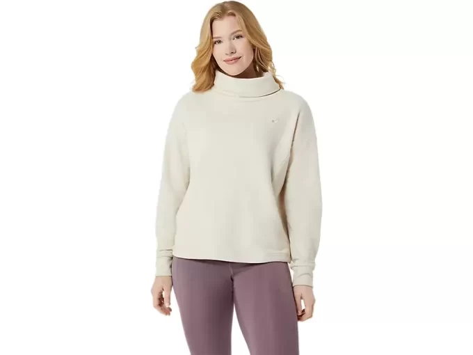 TOP DE CUELLO ALTO DE rizo francés TOP DE CUELLO ALTO DE rizo francés