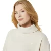 TOP DE CUELLO ALTO DE rizo francés TOP DE CUELLO ALTO DE rizo francés