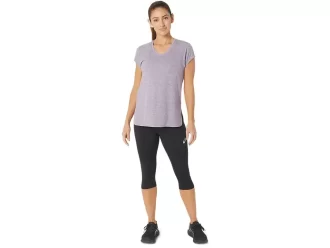 TOP DE CUELLO EN V DE JEATHER PARA MUJER