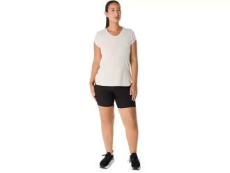 TOP DE CUELLO EN V DE JEATHER PARA MUJER