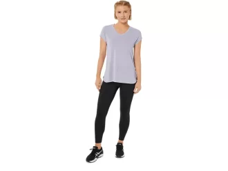 TOP DE CUELLO EN V DE JEATHER PARA MUJER