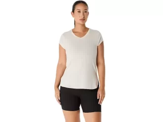 TOP DE CUELLO EN V DE JEATHER PARA MUJER