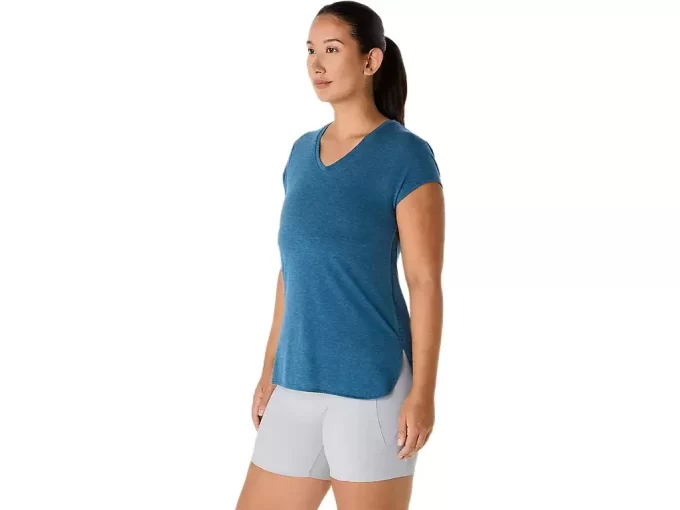 TOP DE CUELLO EN V DE JEATHER PARA MUJER TOP DE CUELLO EN V DE JEATHER PARA MUJER