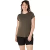 TOP DE CUELLO REDONDO DE JEATHER PARA MUJER TOP DE CUELLO REDONDO DE JEATHER PARA MUJER