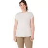 TOP DE CUELLO REDONDO DE JEATHER PARA MUJER TOP DE CUELLO REDONDO DE JEATHER PARA MUJER