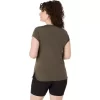 TOP DE CUELLO REDONDO DE JEATHER PARA MUJER TOP DE CUELLO REDONDO DE JEATHER PARA MUJER