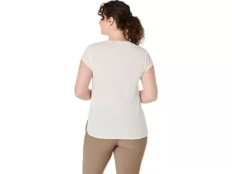 TOP DE CUELLO REDONDO DE JEATHER PARA MUJER