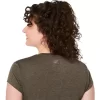 TOP DE CUELLO REDONDO DE JEATHER PARA MUJER TOP DE CUELLO REDONDO DE JEATHER PARA MUJER