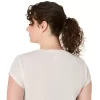 TOP DE CUELLO REDONDO DE JEATHER PARA MUJER TOP DE CUELLO REDONDO DE JEATHER PARA MUJER