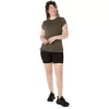 TOP DE CUELLO REDONDO DE JEATHER PARA MUJER TOP DE CUELLO REDONDO DE JEATHER PARA MUJER