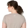 TOP DE CUELLO REDONDO DE JEATHER PARA MUJER TOP DE CUELLO REDONDO DE JEATHER PARA MUJER