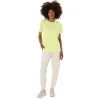 TOP DE MANGA CORTA ACTIBREEZE JACQUARD TOP DE MANGA CORTA ACTIBREEZE JACQUARD