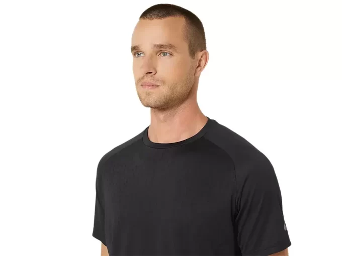 TOP DE MANGA CORTA ACTIBREEZE JACQUARD TOP DE MANGA CORTA ACTIBREEZE JACQUARD