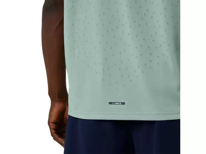 TOP DE MANGA CORTA ACTIBREEZE JACQUARD TOP DE MANGA CORTA ACTIBREEZE JACQUARD