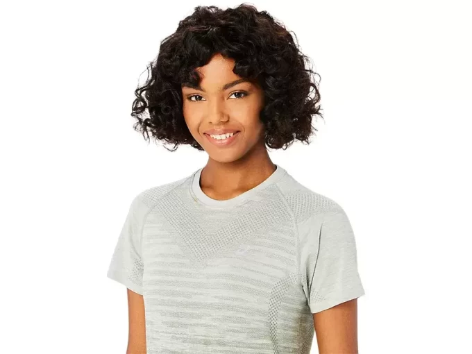 TOP DE MANGA CORTA SIN COSTURAS PARA MUJER TOP DE MANGA CORTA SIN COSTURAS PARA MUJER