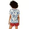 TOP METARUN SHIBORI MANGA CORTA TOP METARUN SHIBORI MANGA CORTA