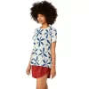 TOP METARUN SHIBORI MANGA CORTA TOP METARUN SHIBORI MANGA CORTA
